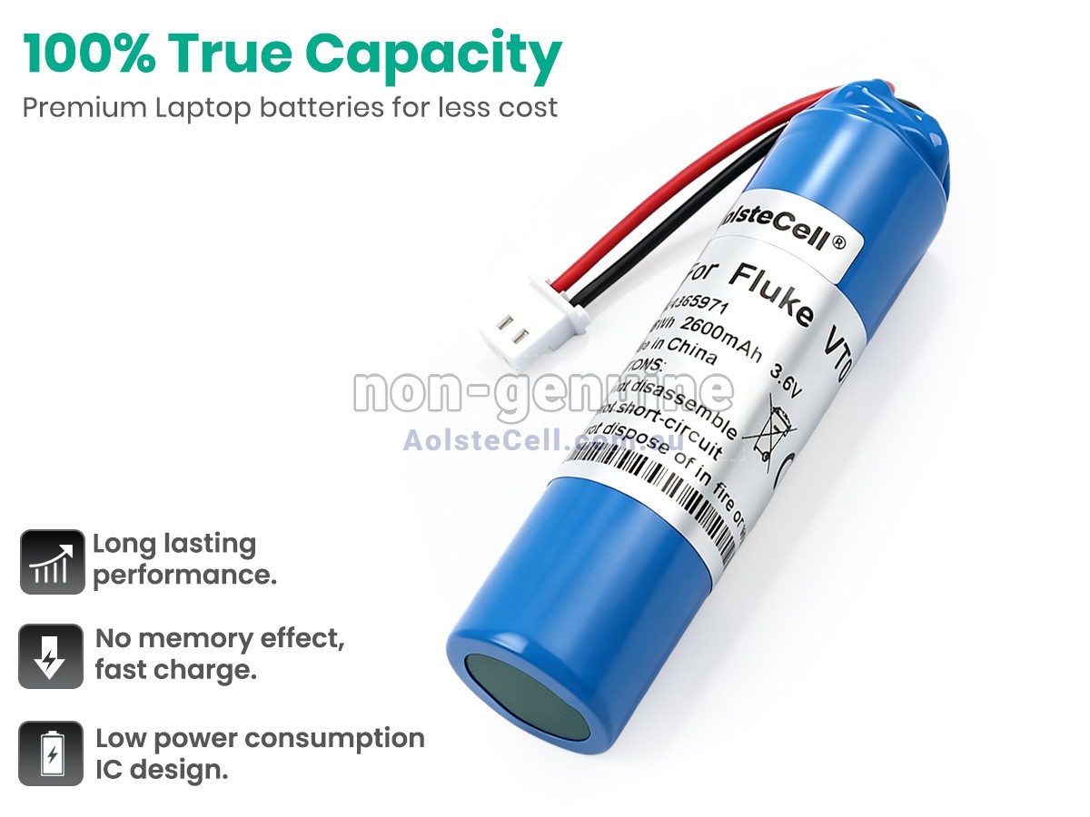 Replacement FLUKE 4365971 battery