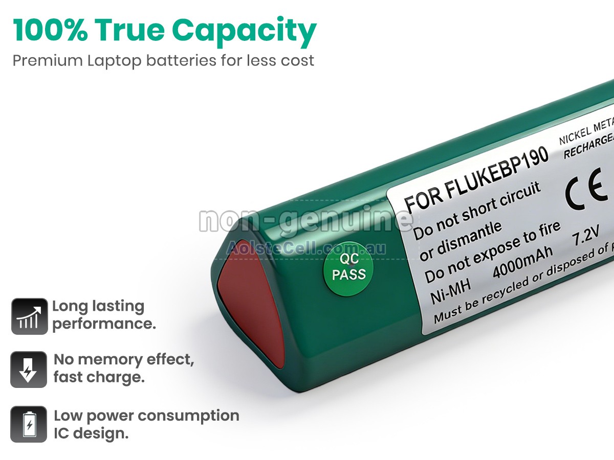 Replacement FLUKE 190C battery