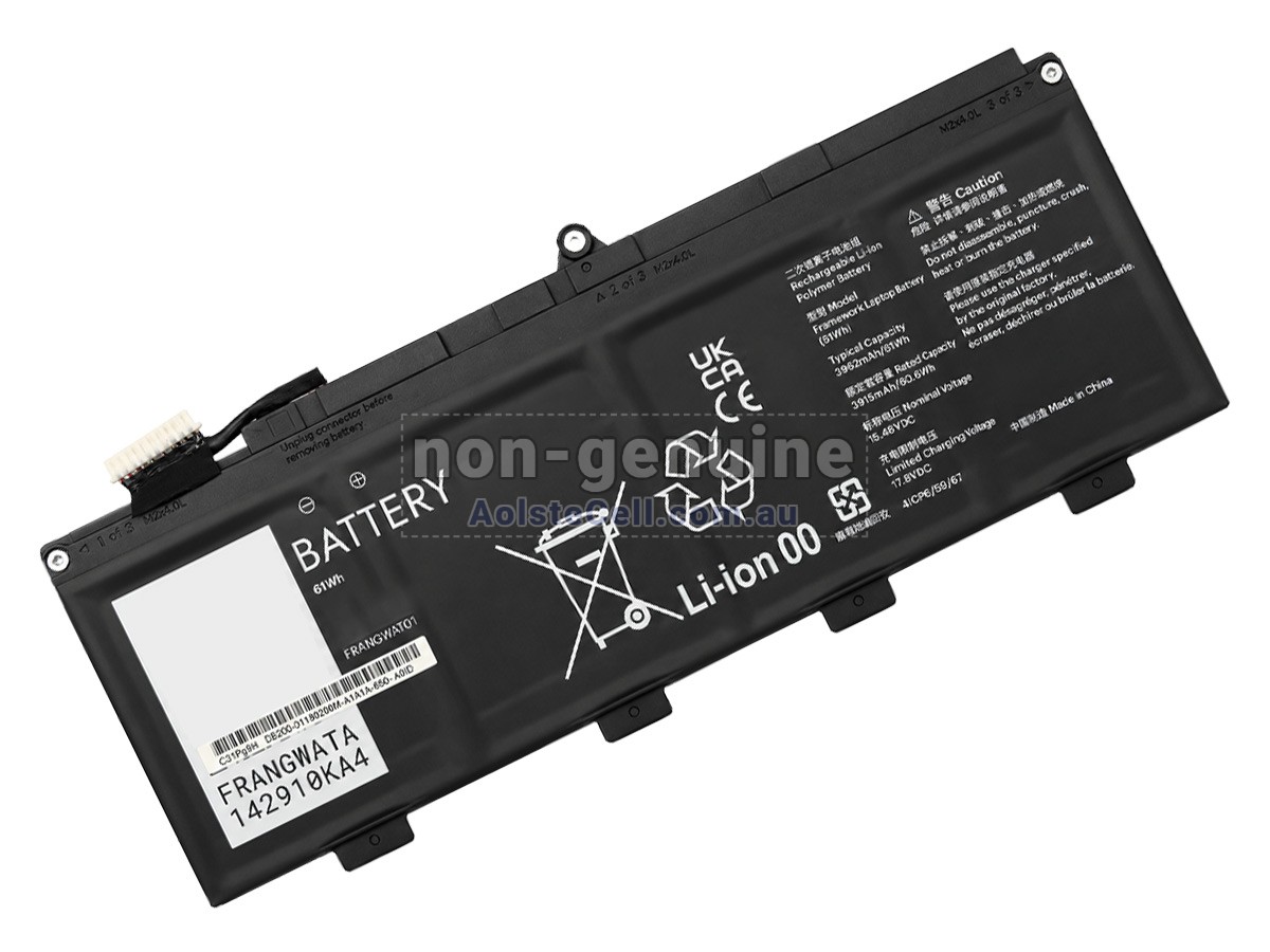 Replacement Framework FRANBBAT8 battery
