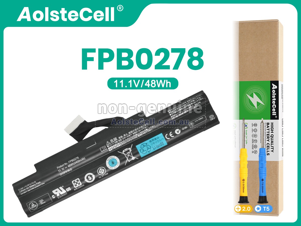 Replacement Fujitsu LifeBook AH552/SL battery