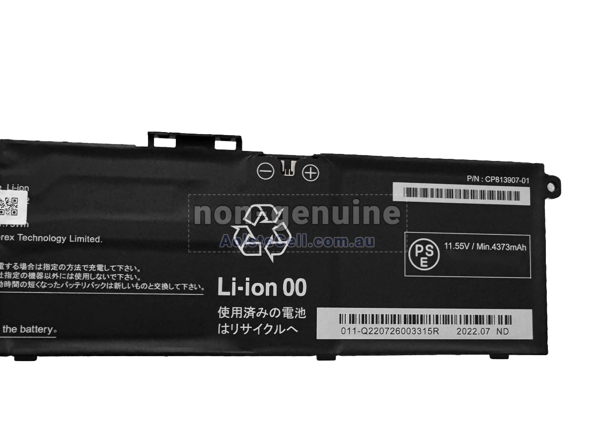 Replacement Fujitsu FPB0369 battery