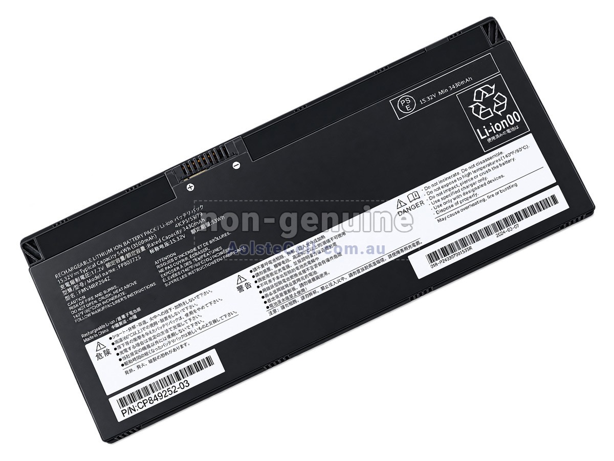 Replacement Fujitsu CP854407-02 battery