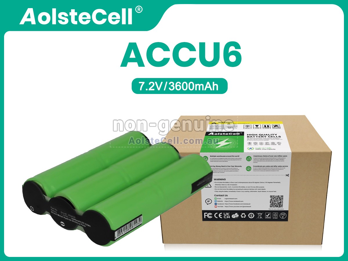 Replacement Gardena WOLF GARTEN GRASSCHERE battery