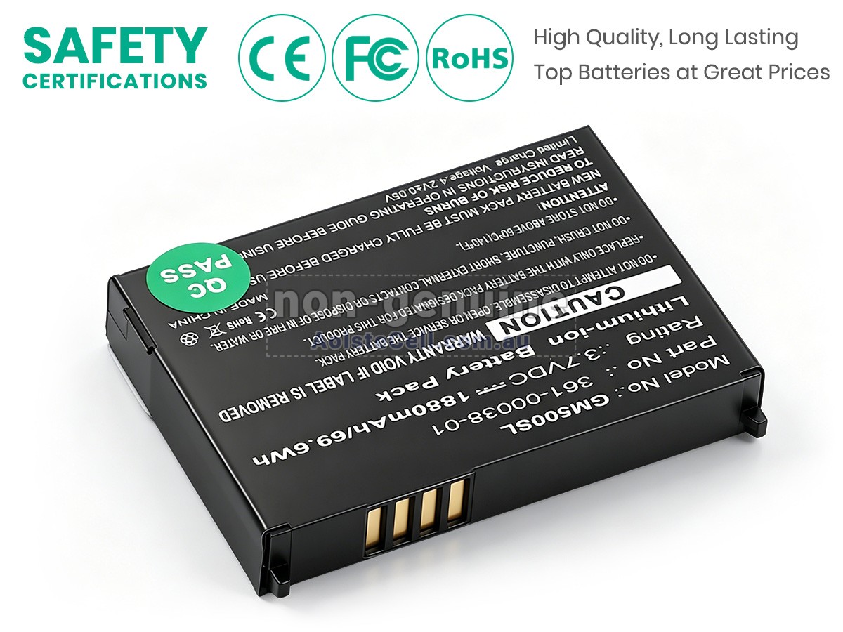 Replacement Garmin AERA 560 battery