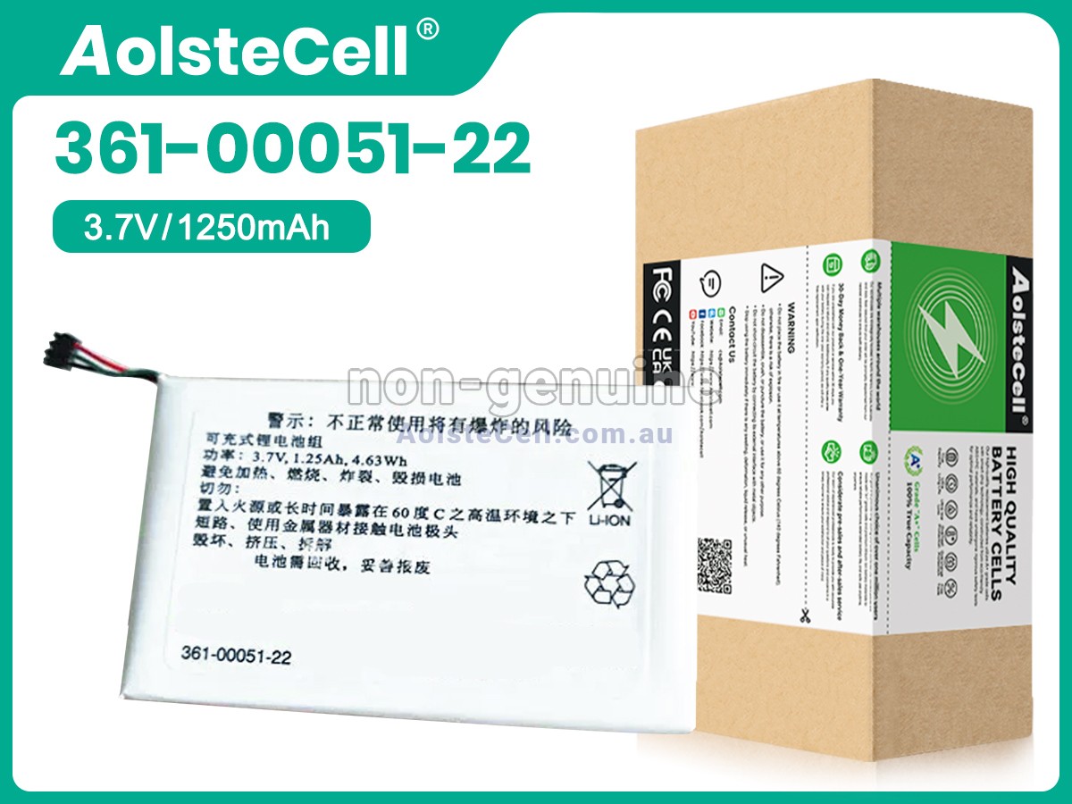 Replacement Garmin 361-00051-22 battery