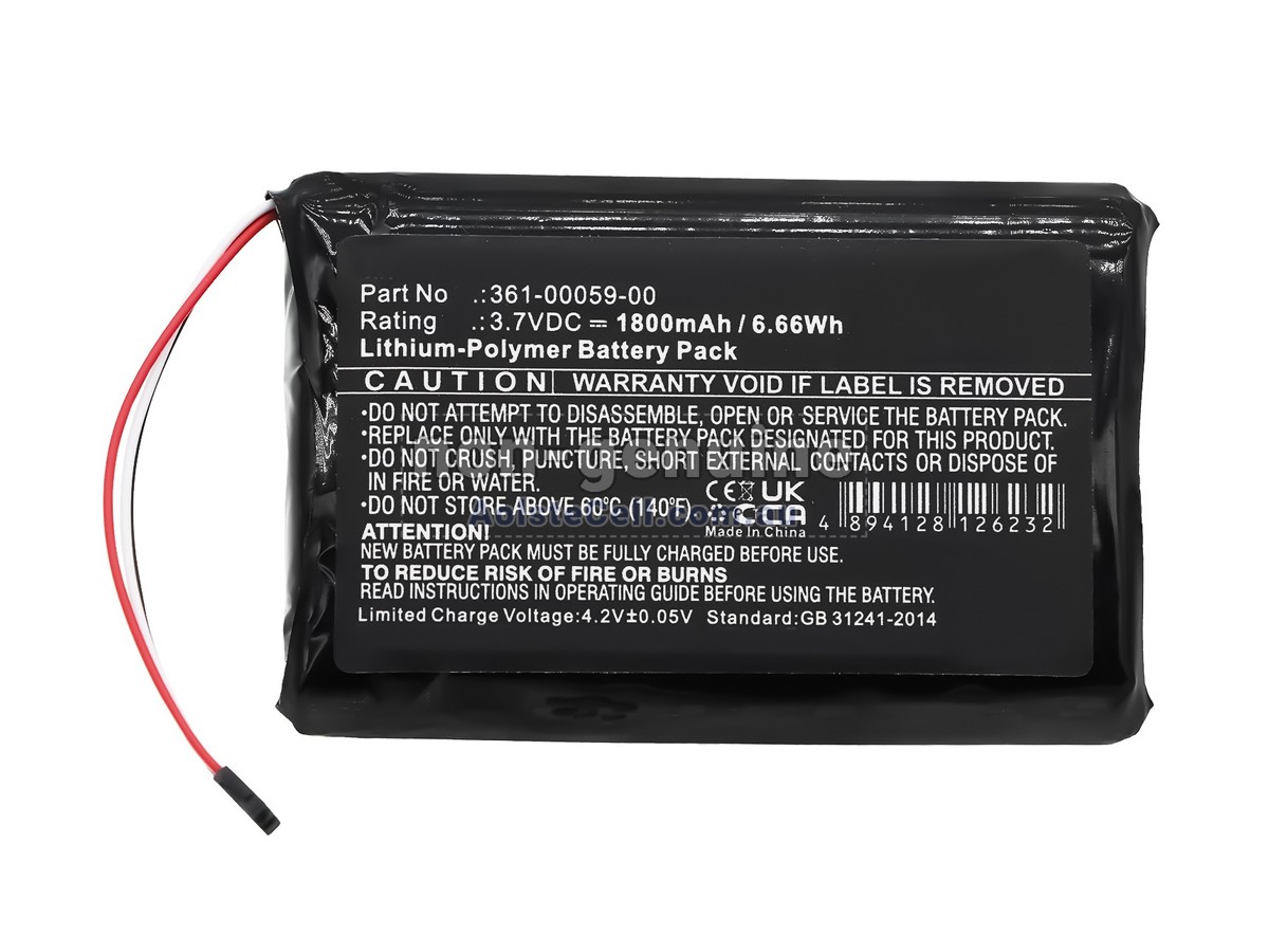 Replacement Garmin ZUMO 340LM battery