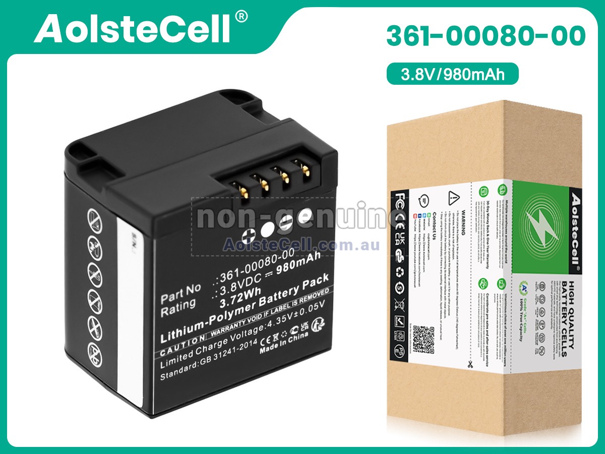 Replacement Garmin VIRB X battery
