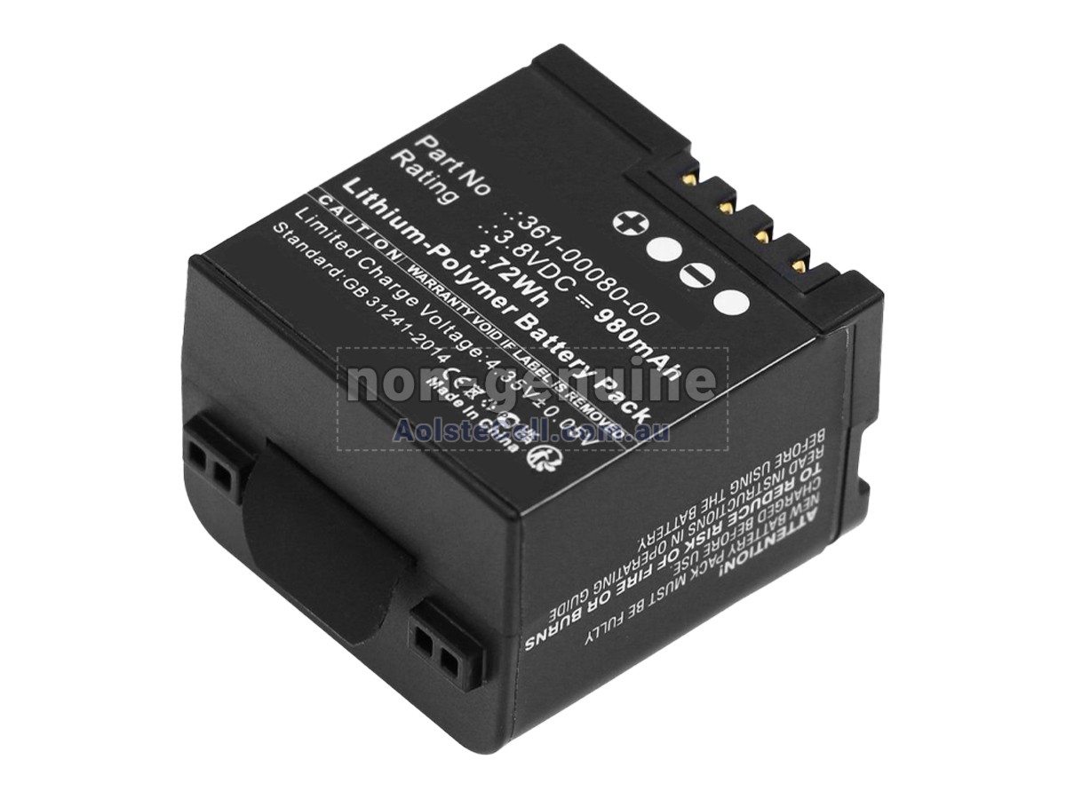 Replacement Garmin VIRB X battery