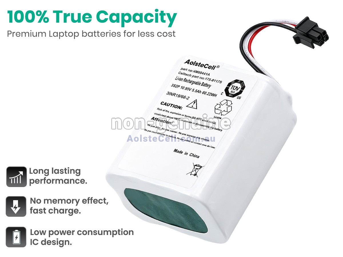 Replacement GE 4M00147A battery
