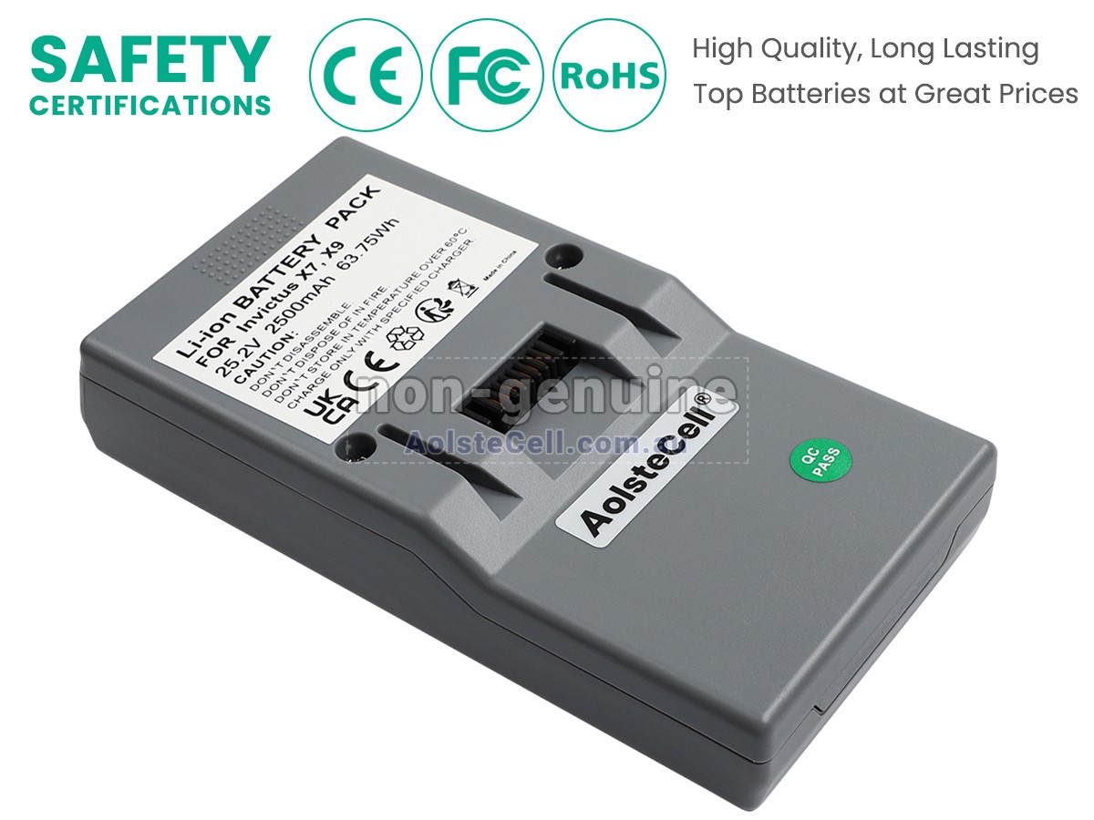 Replacement Genius X9 battery
