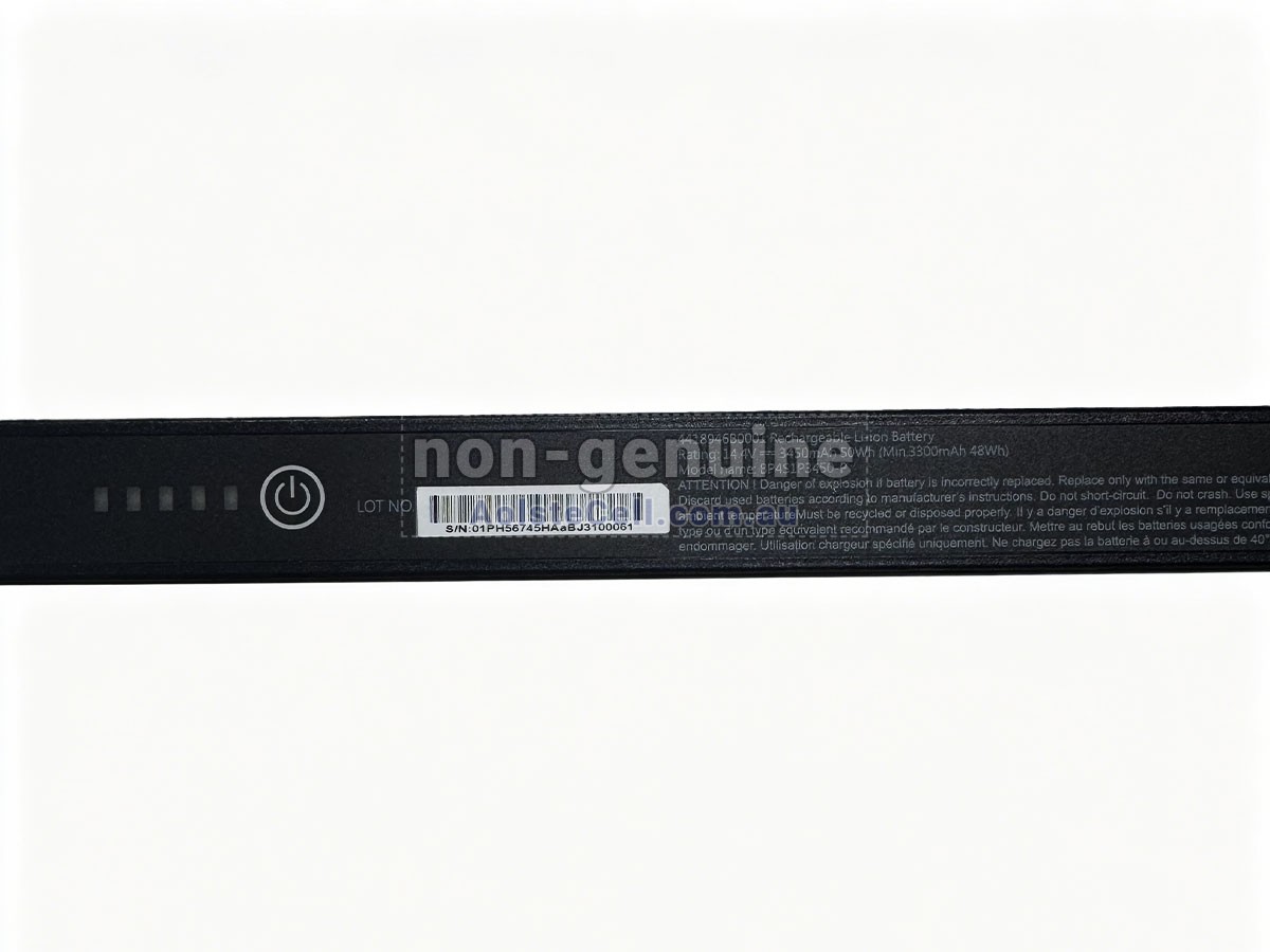 Replacement Getac BP4S1P3450-P battery