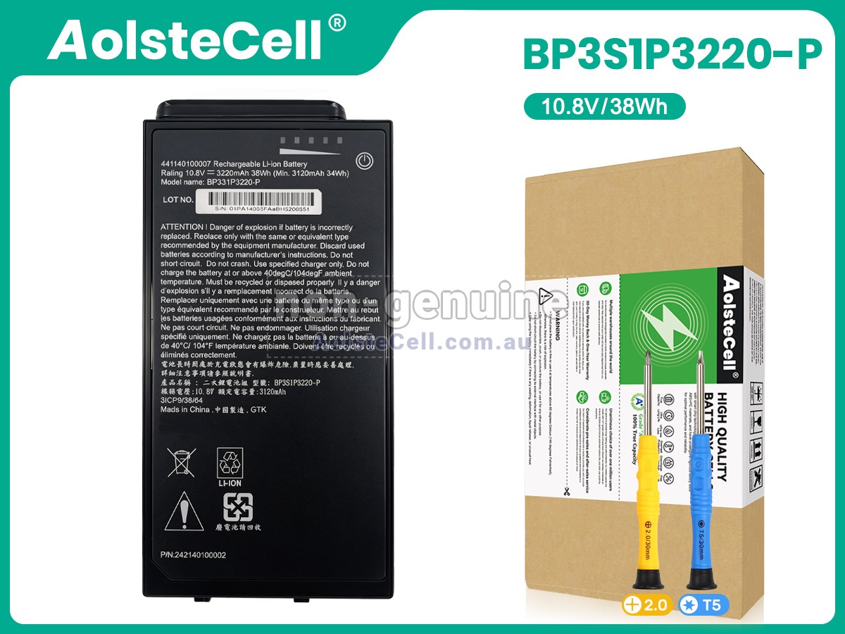 Replacement Getac A140 battery