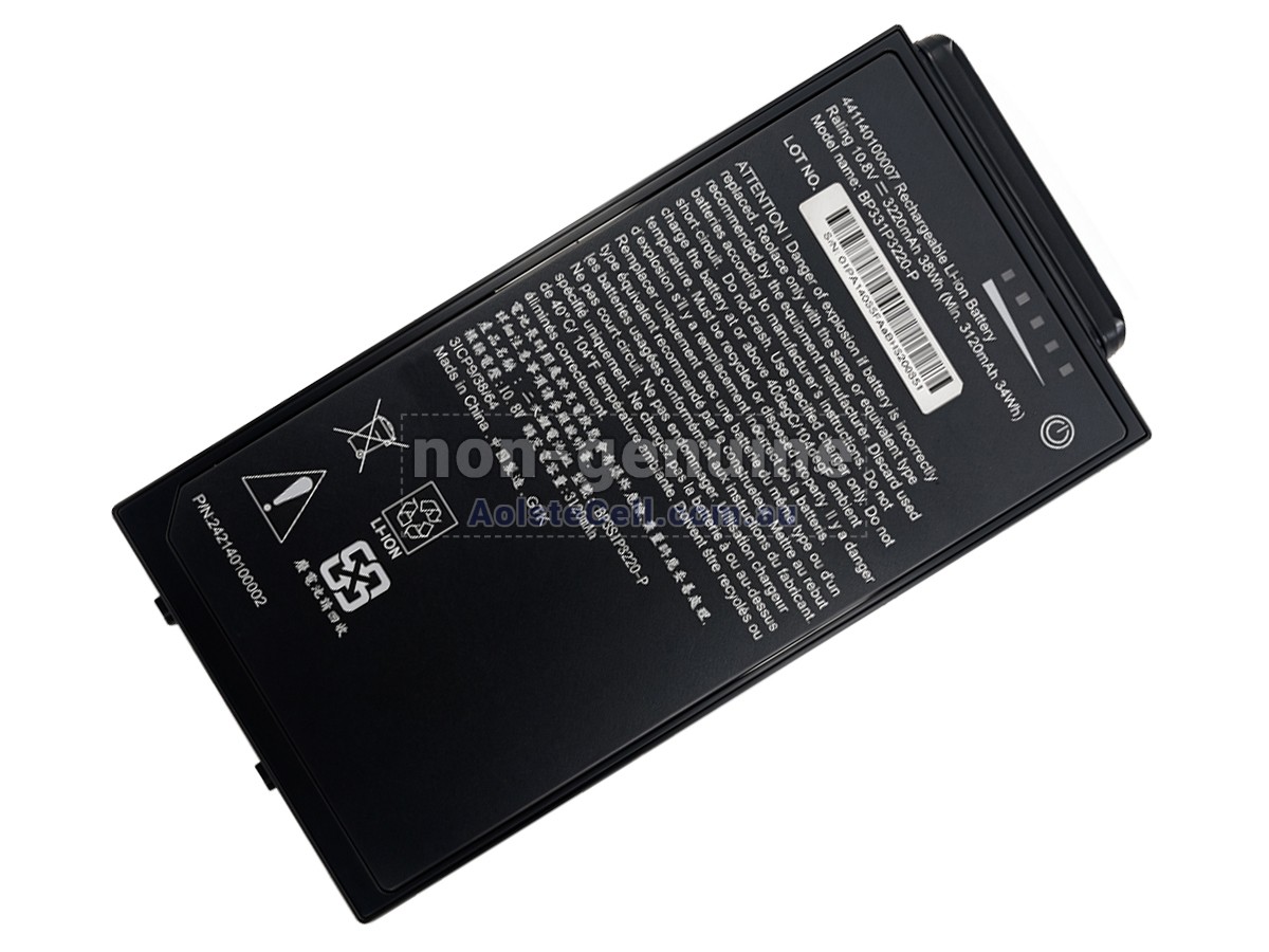 Replacement Getac A140 battery