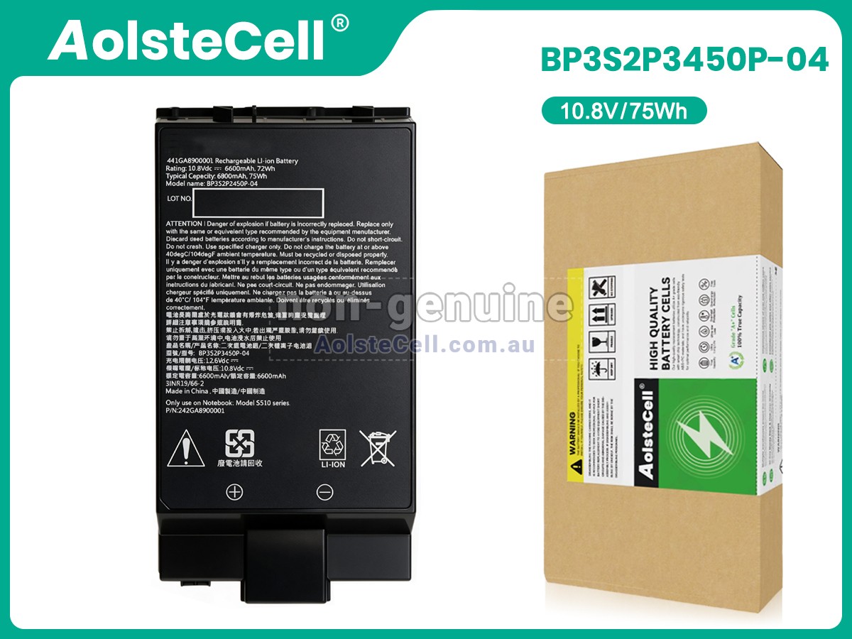 Replacement Getac 242GA8900001 battery