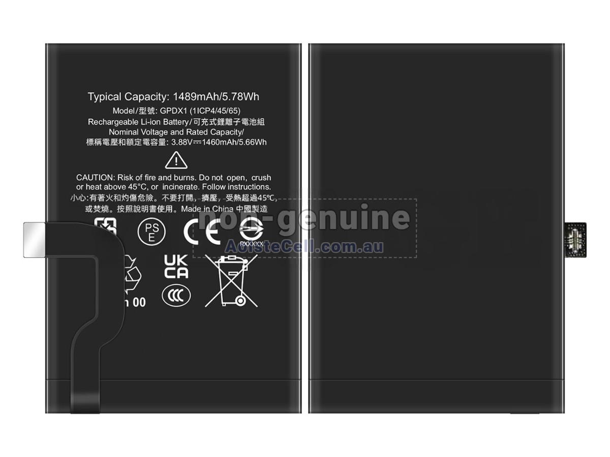Replacement Google PIXEL FOLD battery