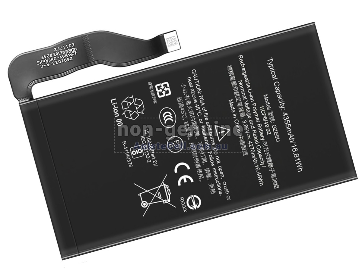 Replacement Google GZE8U battery