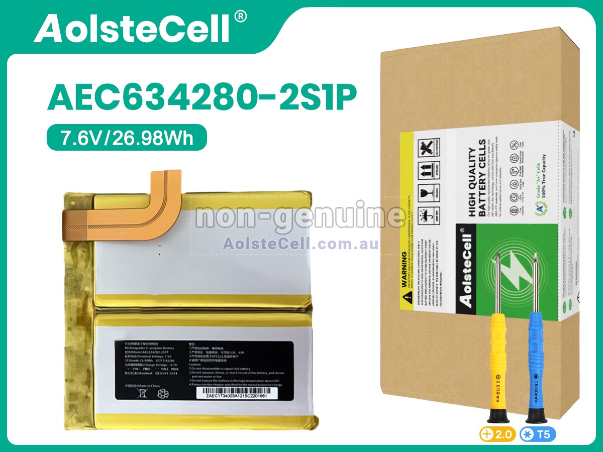 Replacement GPD AEC634280-2S1P(2ICP/42/807) battery