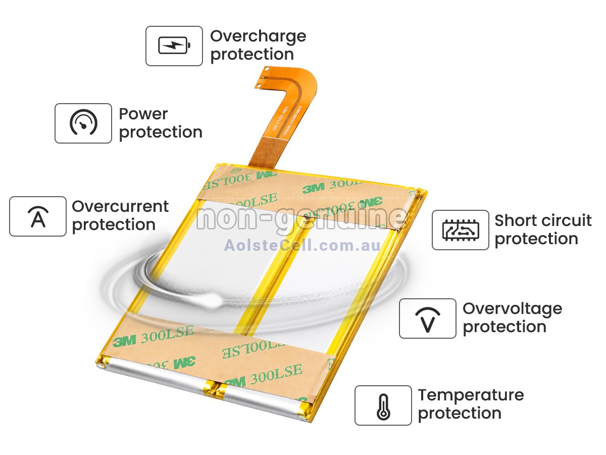 Replacement GPD AEC634280-2S1P battery