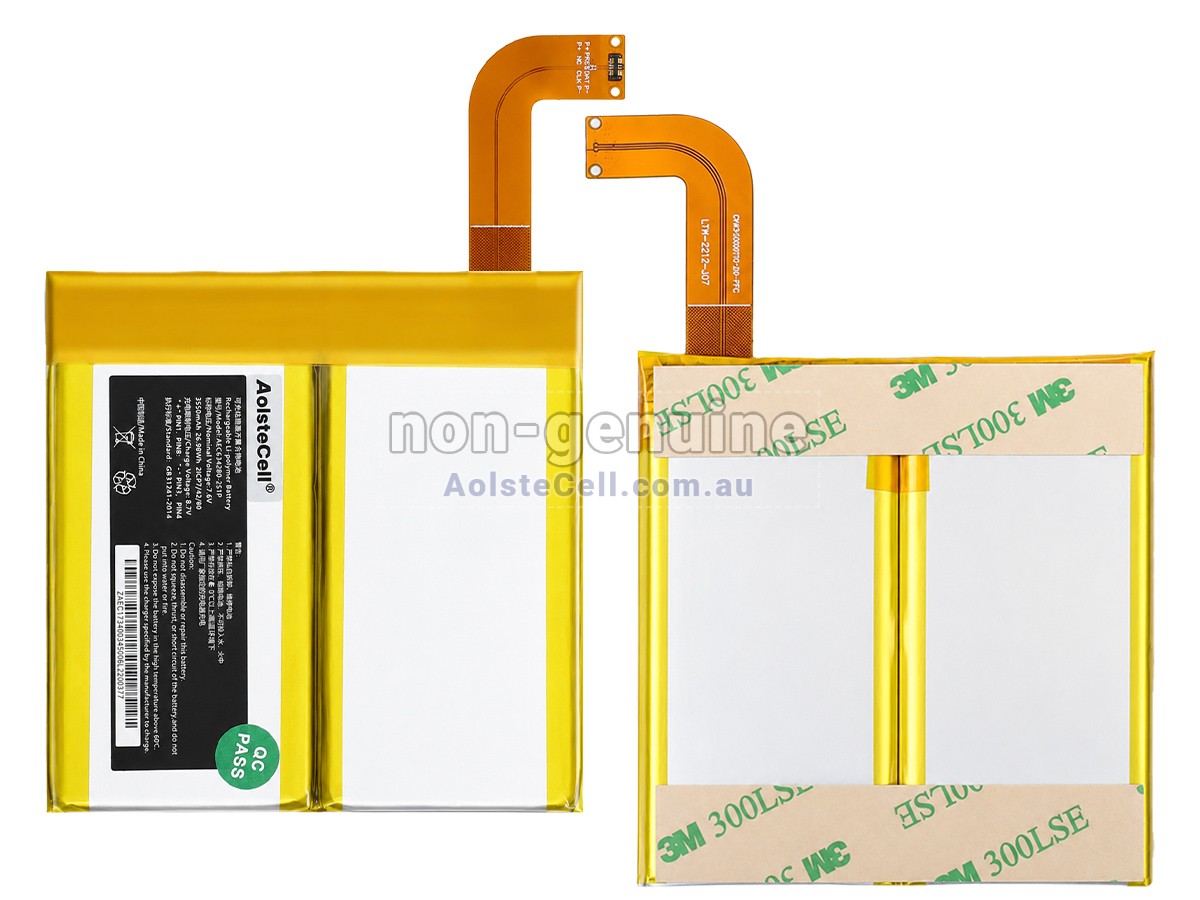 Replacement GPD AEC634280-2S1P battery