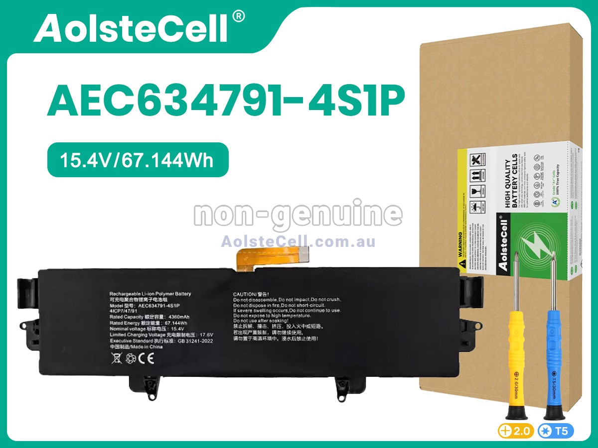 Replacement GPD AEC634791-4S1P(4ICP7/47/91) battery