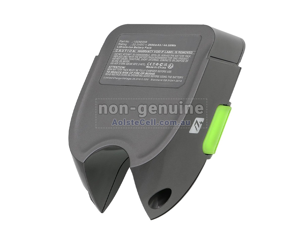 Replacement Gtech AFT001 battery