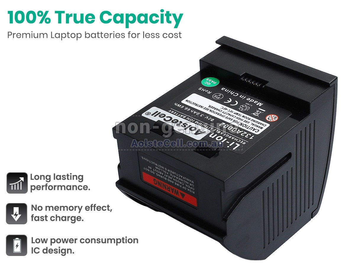 Replacement Gtech 1984 battery