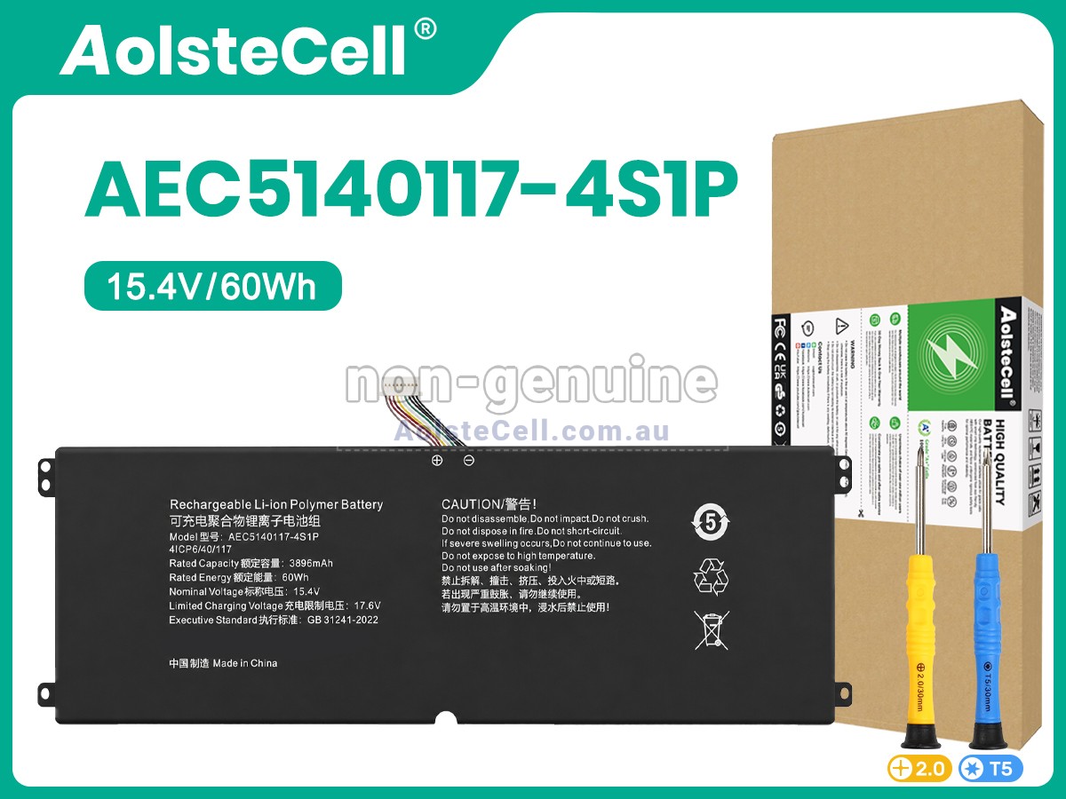 Replacement Hasee 40091602 battery