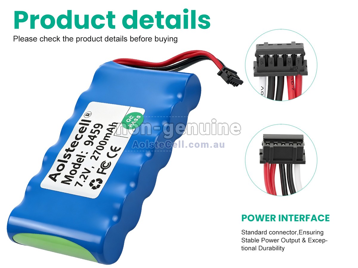 Replacement HiOKi HIGH VOLTAGE INSULATION TESTER IR3455 battery