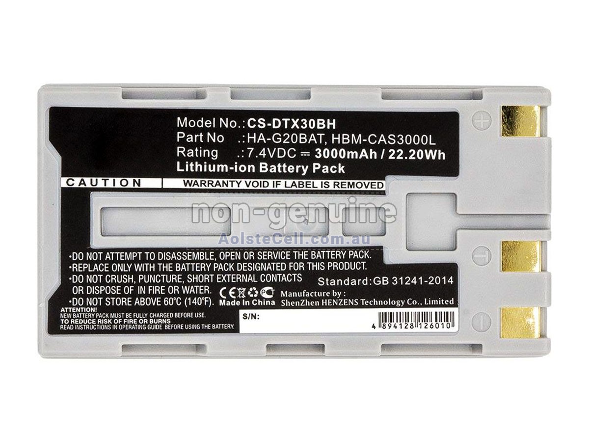 Replacement HiOKi BT-62Q battery