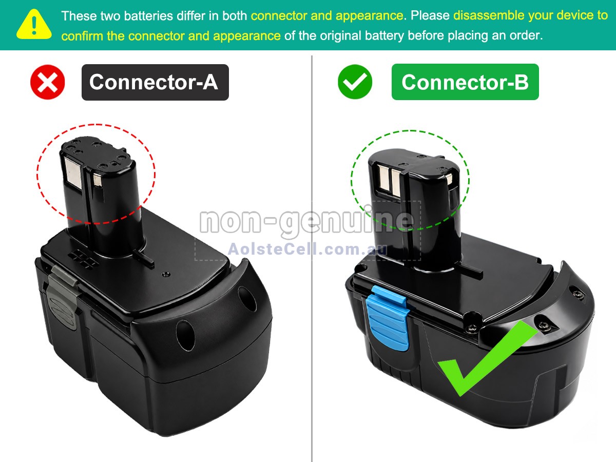 Replacement Hitachi BCL1820 battery