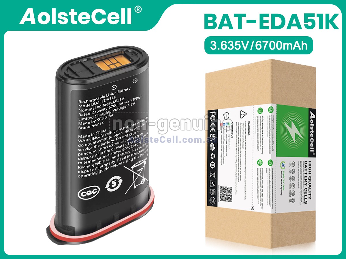Replacement Honeywell BAT-EDA51K battery