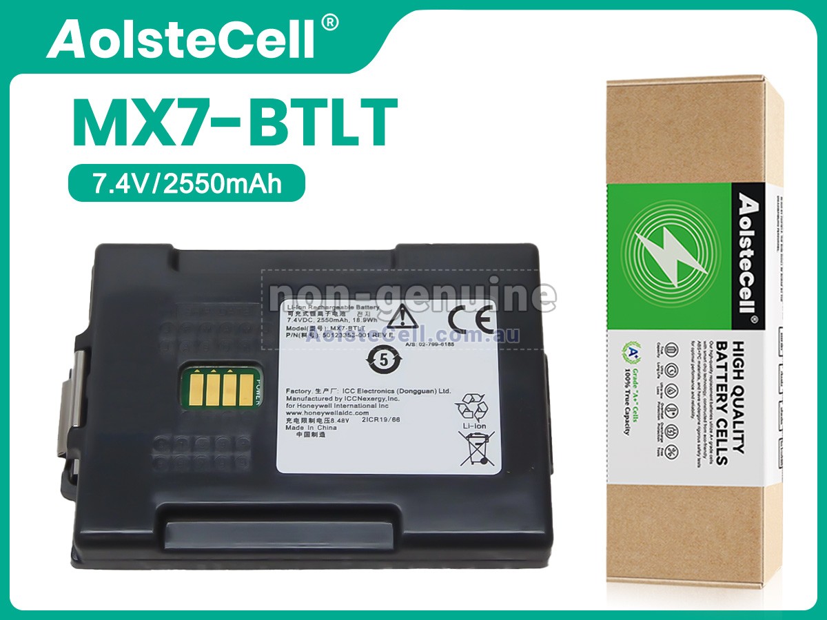Replacement Honeywell LEX MX7 battery