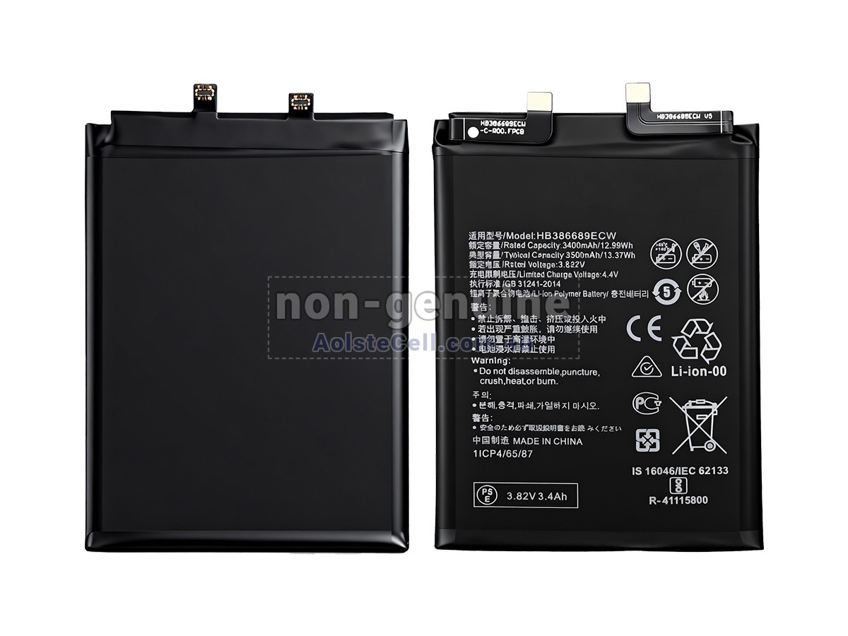 Replacement Honor HB386689ECW battery