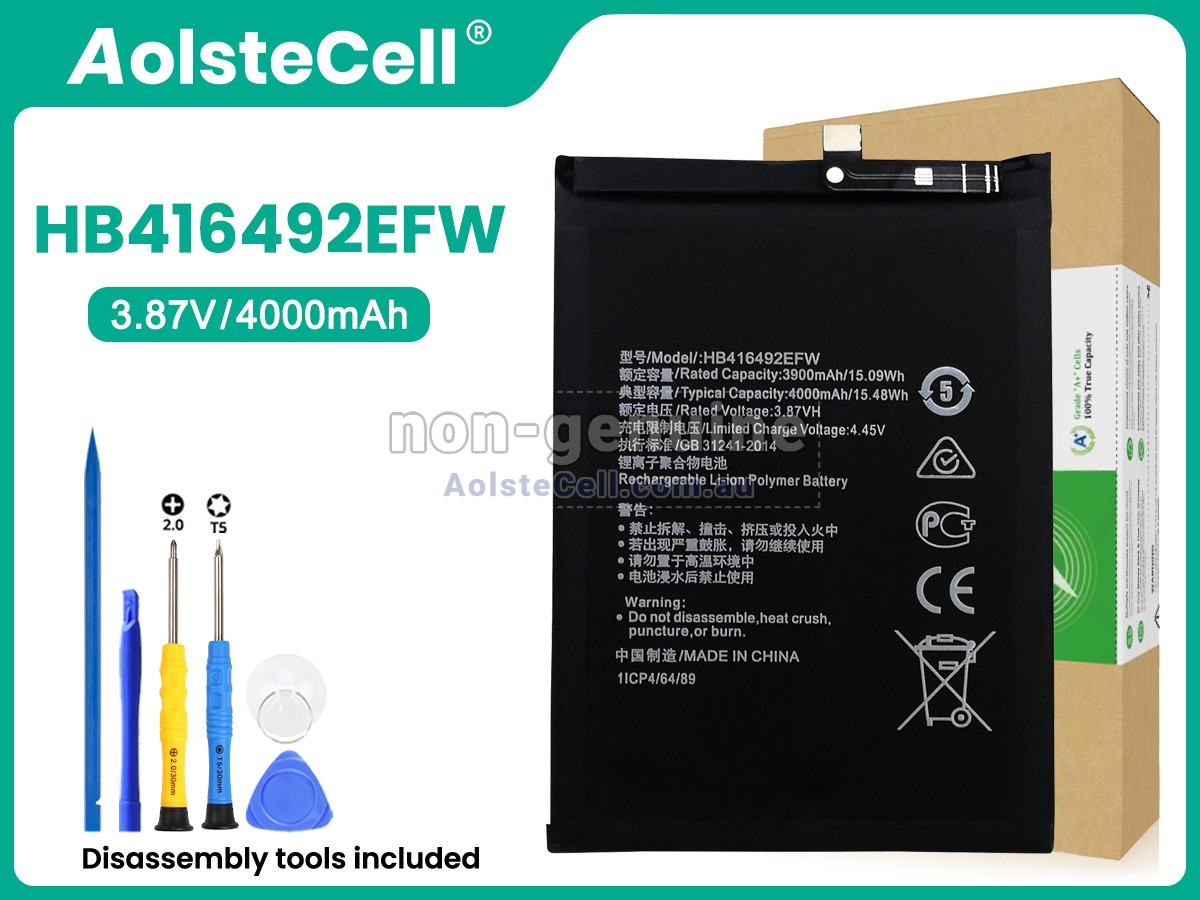 Replacement Honor HB416492EFW battery