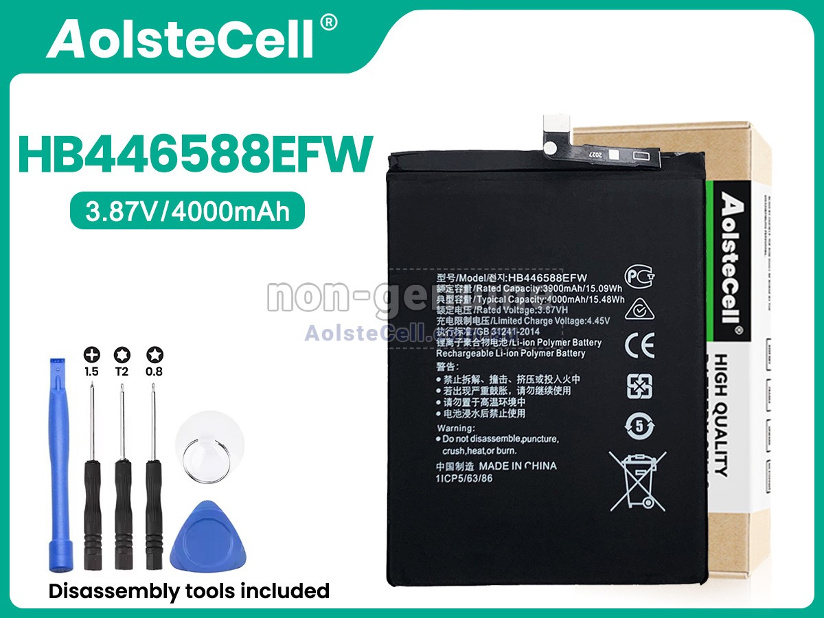 Replacement Honor HB446588EFW battery