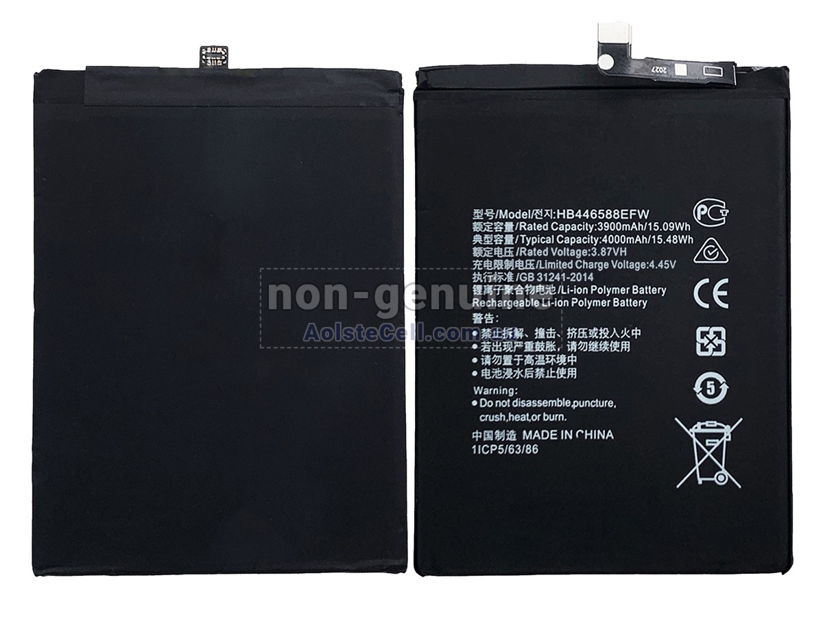 Replacement Honor HB446588EFW battery