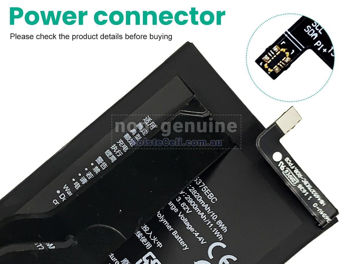 Replacement Honor HB465375EBC battery
