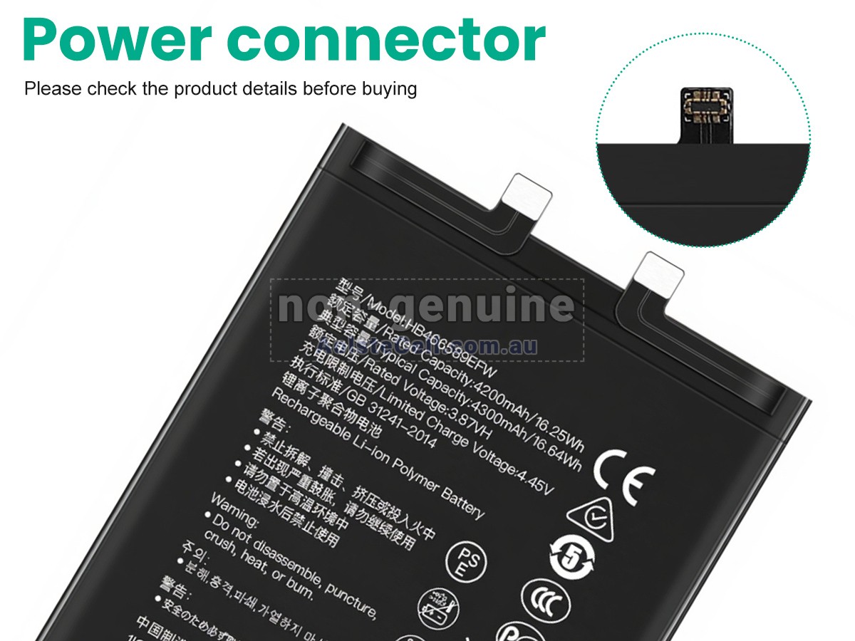 Replacement Honor 50 LITE battery