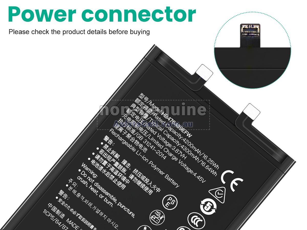 Replacement Honor 50 battery