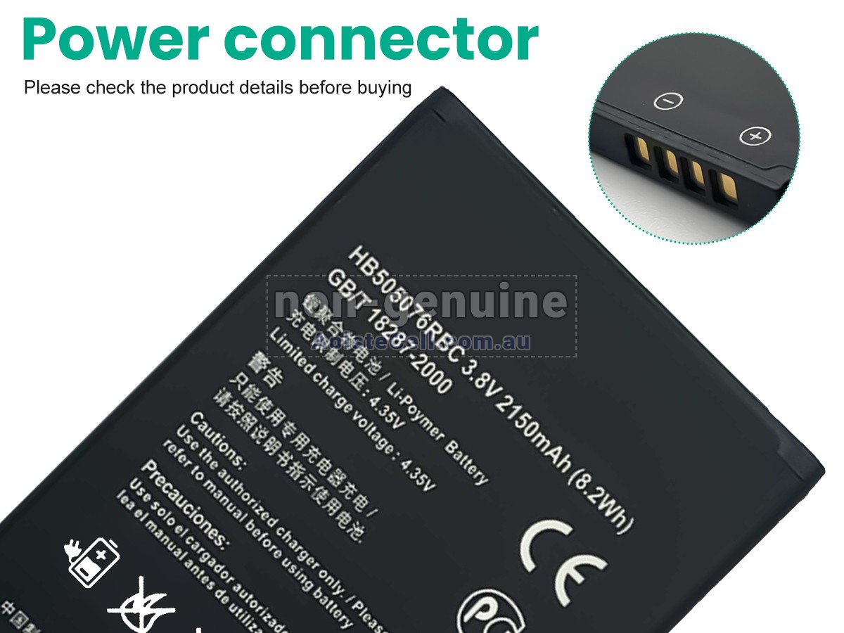Replacement Honor Y3II LUA-U02 battery