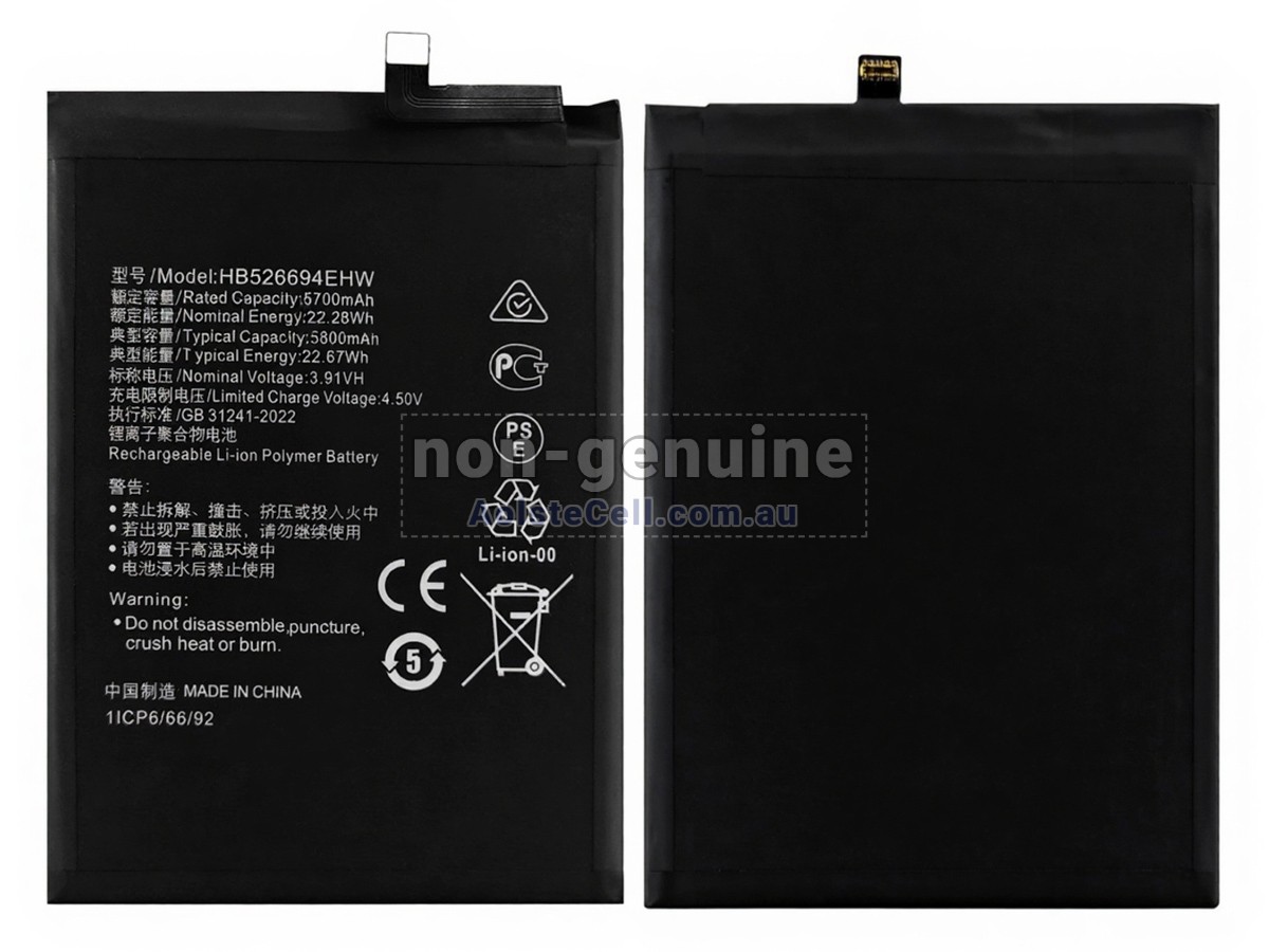 Replacement Honor HB526694EHW battery
