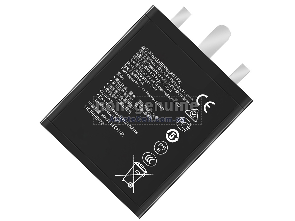 Replacement Honor HB566680EFW battery