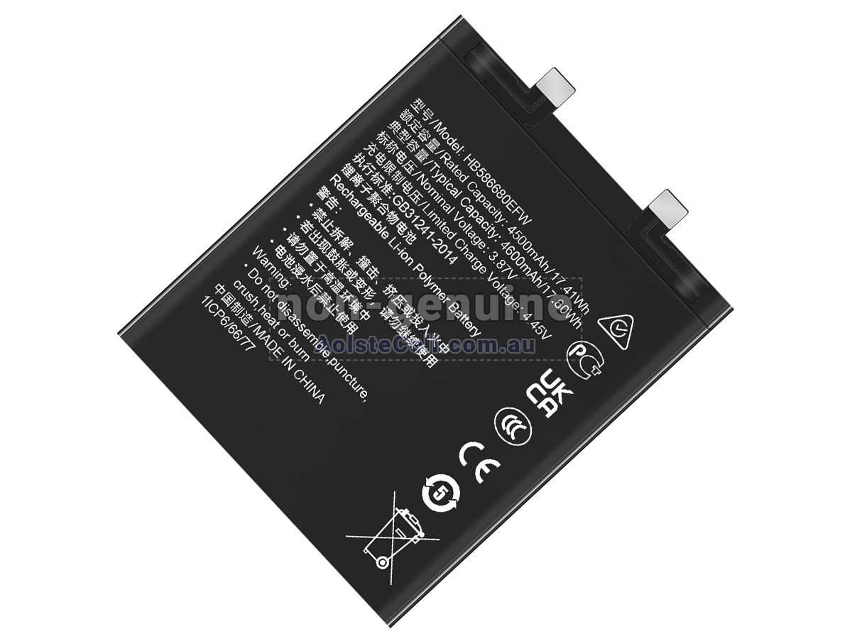 Replacement Honor HB586680EFW battery