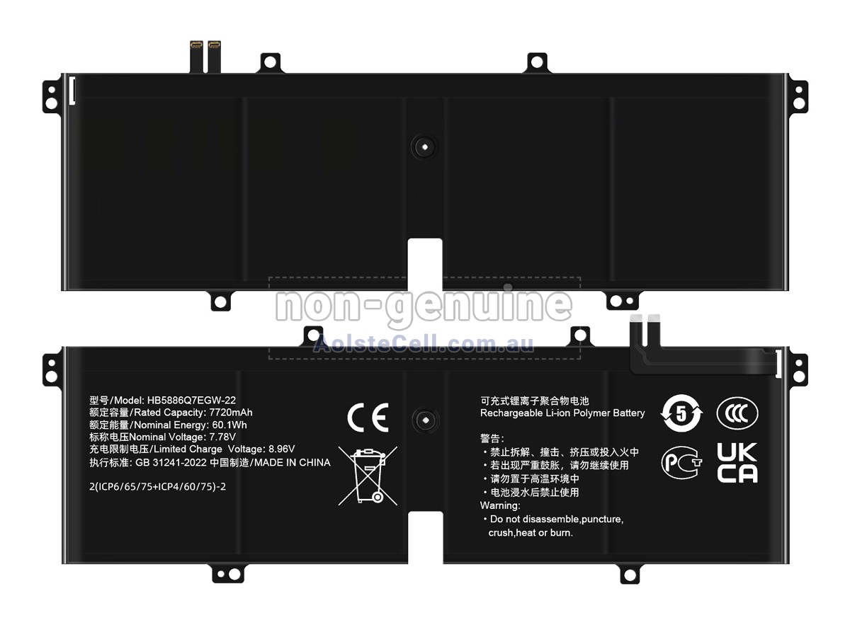Replacement Honor MAGIEBOOK ART 14 battery