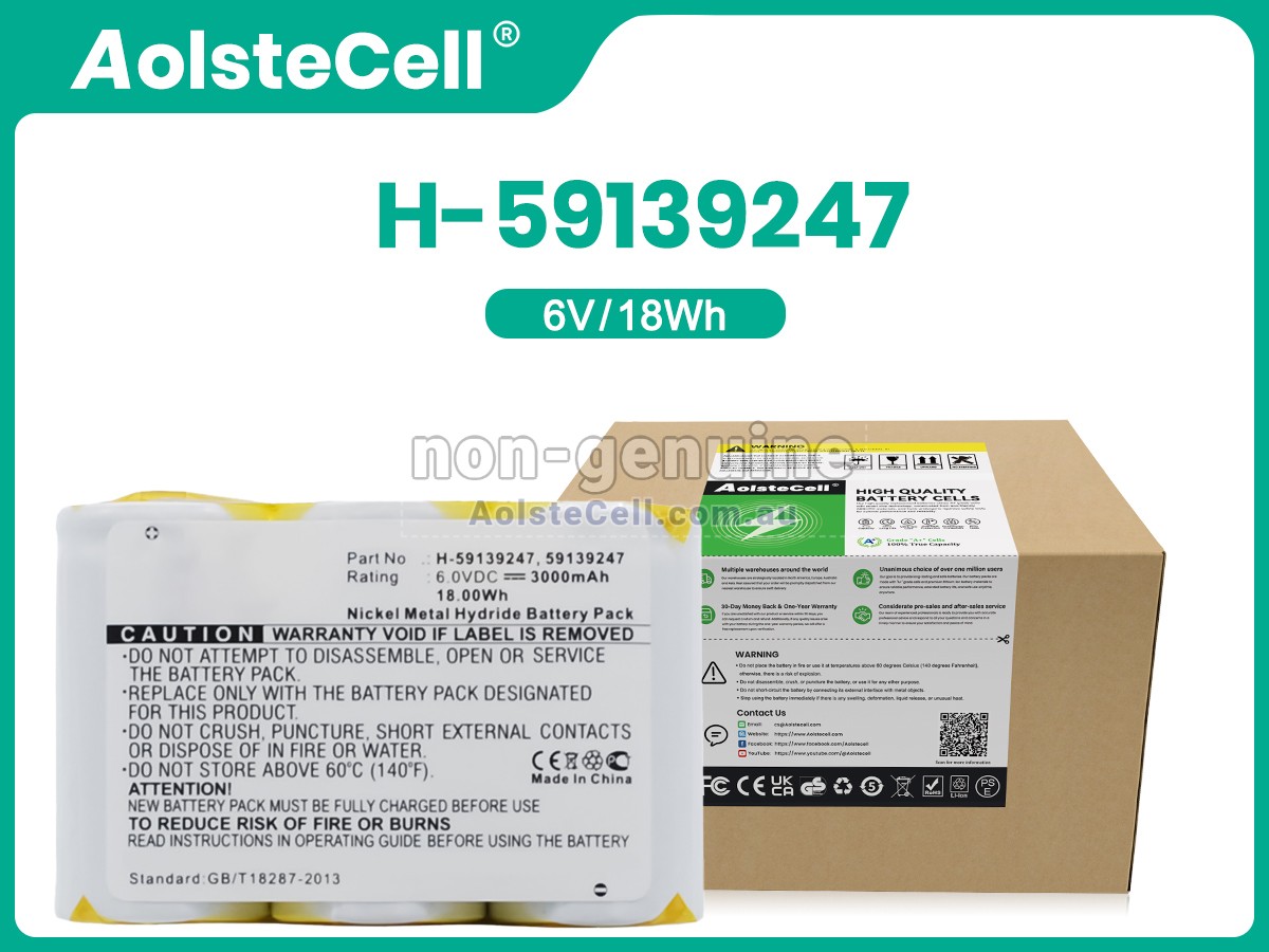 Replacement Hoover H-59139247 battery