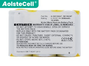 Battery For Hoover 59139247