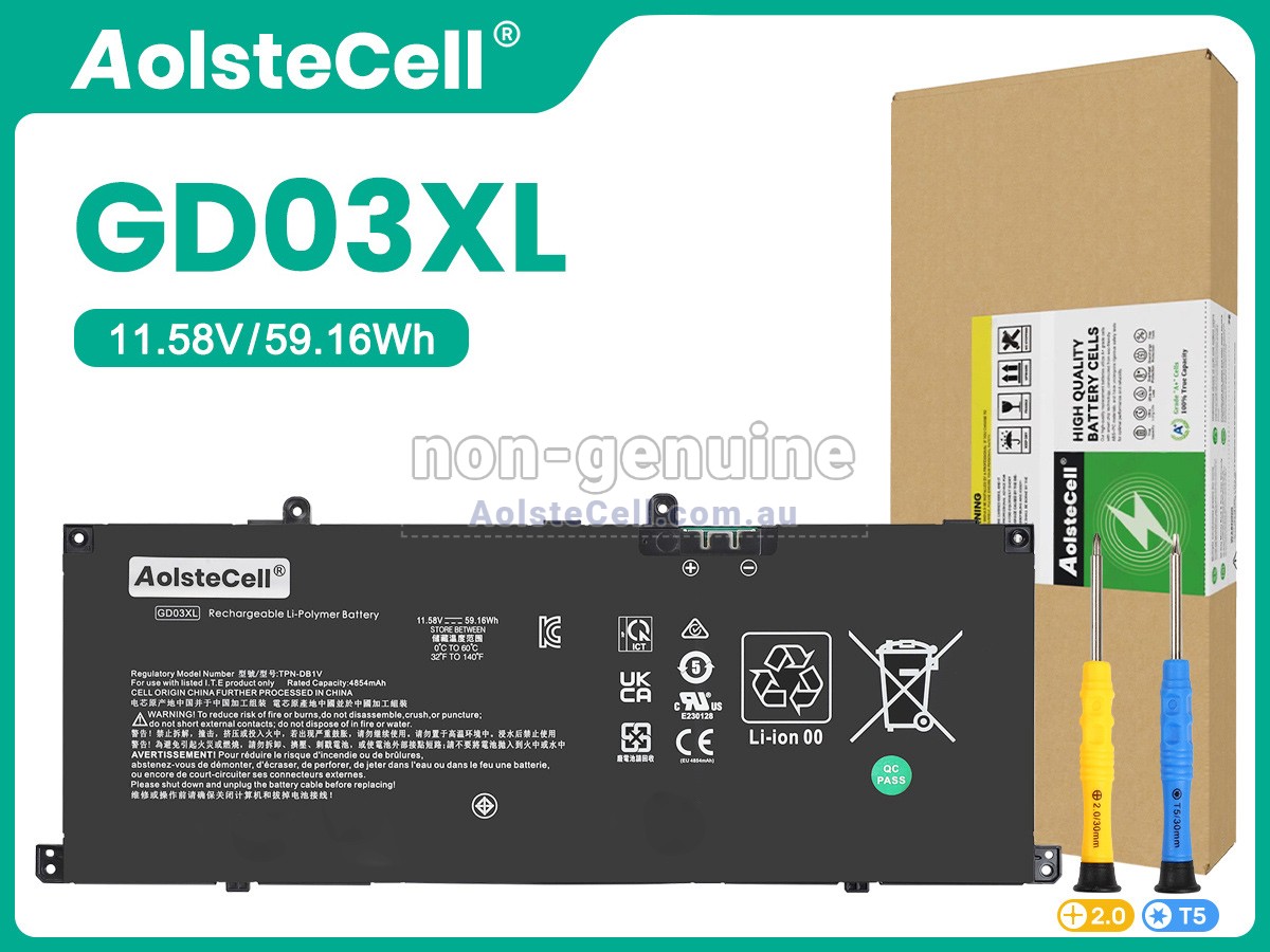 Replacement HP OmniBook X 14-KA0010CA battery