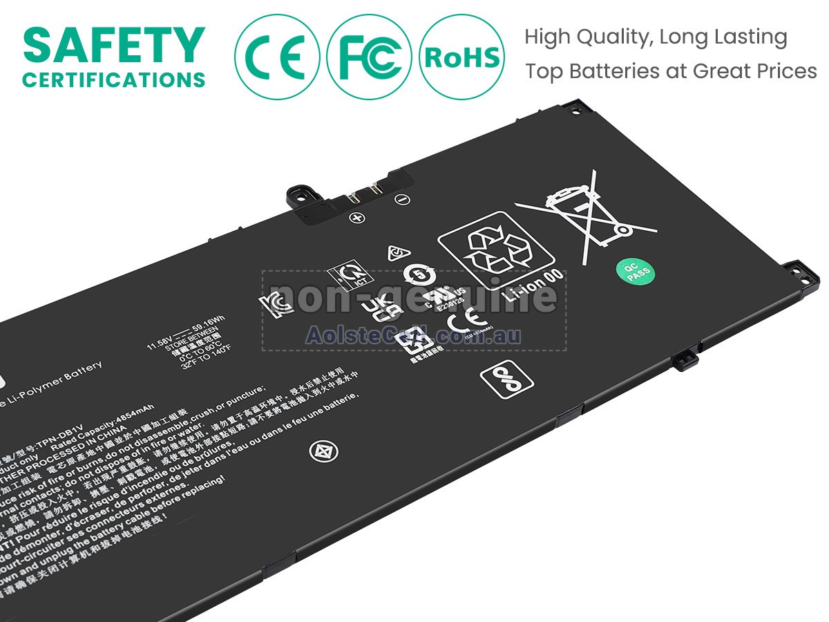 Replacement HP OmniBook X 14-KA0010CA battery
