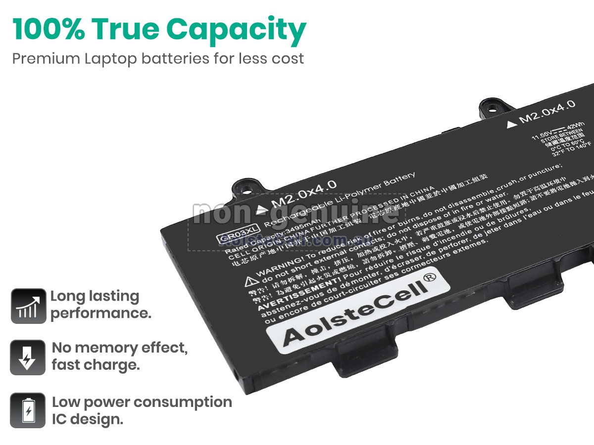 Replacement HP ProBook 635 AERO G7 battery