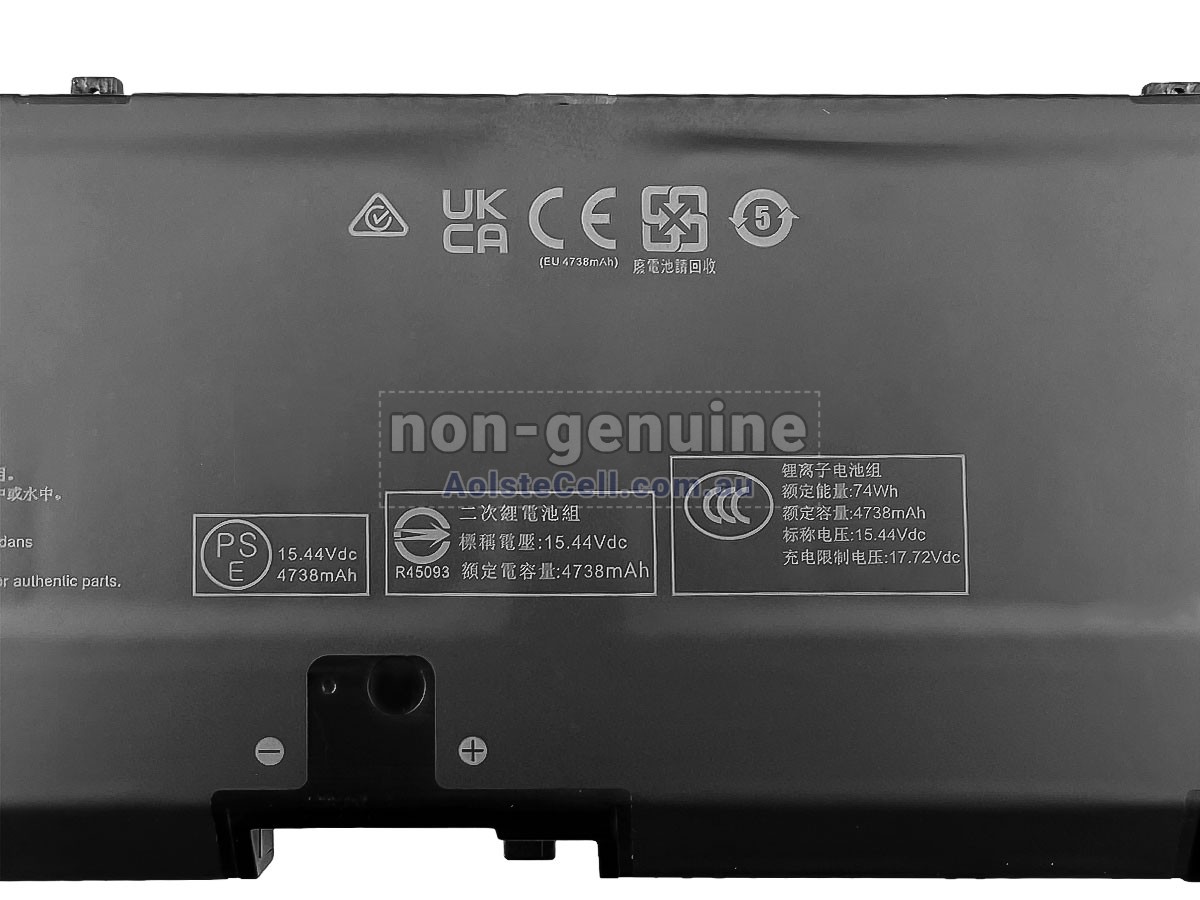 Replacement HP MW08XL battery